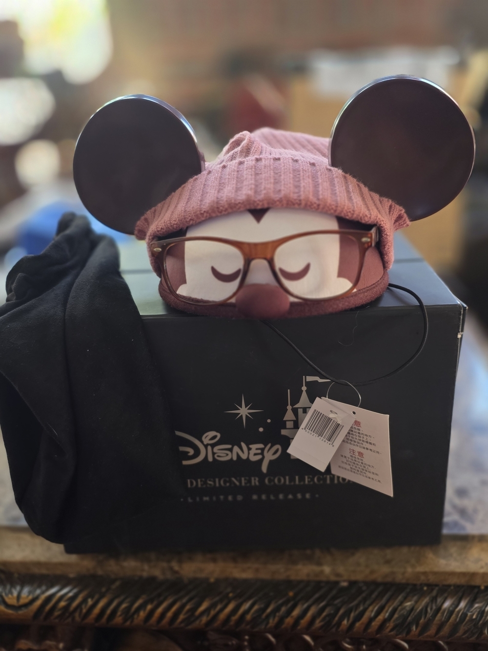 Disney Parks Designer Collection Jerrod Maruyama Hipster Mickey Ear Hat NIB